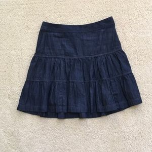 EUC. DARK DENIM SKIRT